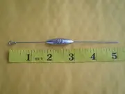 15 PCS. STRAIGHT DOWN BOTTOM BOUNCER SINKER, 1/2 OZ. W/S. STEEL WIRE .041 X 5"