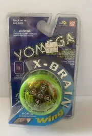 RARE [New, in box] Vintage 1999 Yomega X-Brain Yo Yo, (Green)