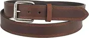 [ARIAT] Work Belt Mens Triple Stitched Bark Sunshine A10004631