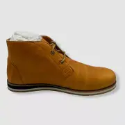 $200 Hari Mari Men's Brown Nokona Adobe Desert Boots Shoes Size 8
