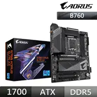 在飛比找momo購物網優惠-【GIGABYTE 技嘉】B760 AORUS ELITE 