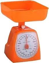 1 Set Kitchen Measurement Tools,Plastic Mechanical Spring Scales Kitchen Weight Measurement Tools 5kg Stainless Steel Bench Scale Mechanical,Random Color