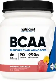 Nutricost BCAA 2:1:1 Powder (Raspberry Lemonade) 90 Servings
