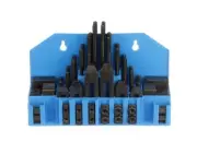 3900-2112 58 Piece Clamping Kit (7/16 Inch T-Slot) Stud Size 3/8-16