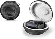 [Generic] Travel Watch Case Single Storage Box, Shock-Resistant Wristwatches Smart Watches Storage Holder Box