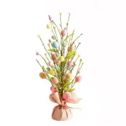 Vibrant Fabric Ornament Tree Perfect for Springtime Celebrations at Home