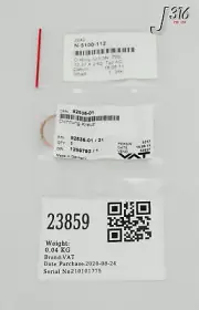 23859 VAT SEAL KIT VACUUM, P/N: 82535-01 (NEW) 82057-R1