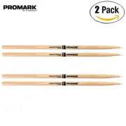 2-PACK ProMark TX7AN Classic Forward 7A Hickory Drumstick, Oval Nylon Tip