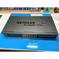 在飛比找蝦皮購物優惠-Netgear JGS524PE 24埠-12埠PoE 簡易