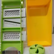 Norpro Deluxe Mandoline Slicer, Grater, Shredder, Julienne and Juicer w/ Safety