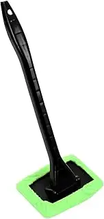EZONEDEAL Car Window Windshield Cleaning Tool, Window Cleaner Microfiber Cloth Car Cleanser Brush with Detachable Handle Inside Glass Wiper Interior Accessories, Glass Cleaner Car Washer Wand