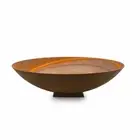 Cast Iron Fire Pit Bowl on Trivet Base Extra Large 150cm Outdoor Firepit - RUST
