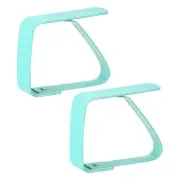 Tablecloth Clips 50mm x 40mm 420 Stainless Steel Table Cloth Holder Green 2 Pcs