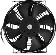 MCFPGFVKNA 10in Universal Car Truck Engine Cooling Fan Electric Radiator Air Conditioning Fan DC 12V 80W 2400RPM Car Fan and kit