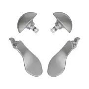 4PCS Multi-Color Stainless Steel Back Button Paddles For PS5 Edge Controller A