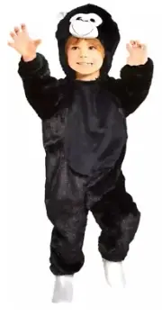 Hyde and Eek Toddler Plush Monkey Gorilla Halloween Costume 2-3T