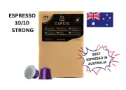 100 Pack Strong Delicious Ristretto Coffee Capsules Pods - Nespresso Compatible