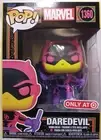 New Funko Pop Marvel: Daredevil #1359 Blacklight Target Exclusive