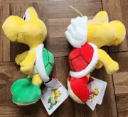 Official Nintendo Super Mario Bros Paratroopa 8" + Koopa Plush Stuffed animals