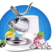 New Commercial Ice Shaver Ice Crusher Milk Tea Shop High-horsepower Double-knife