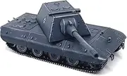 1:72 Alloy German E-100 Krupp Turret Super Heavy Tank Model Simulation Fighter Tank Military Science Exhibition Model