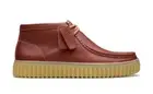 Clarks Men’s Torhill Hi Brown Leather Casual Boots Shoes Size 9 and 10