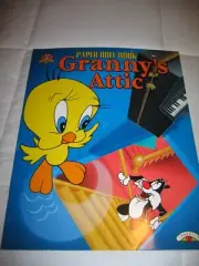 NEW Tweety Bird Sylvester Cat Granny’s Attic Paper Doll 1997 Vintage Landolls