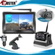 5" Monitor Digital Wireless Reversing Sony IR CCD Camera For Caravan Truck Kit