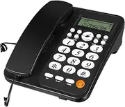 FELTECHELECTR Corded Telephone for Seniors Office Home Phone Large Numbers Stable Connection