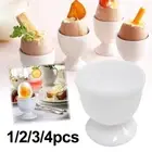 Egg Cup Set Breakfast Boiled Eggs Novelty egg holder 1-4PCS Kitchen Food B1S2