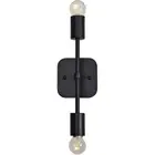 Renwil WS008 Albany I 2 Light 5 inch Matte Black Wall Sconce Wall Light