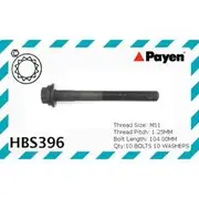 Payen Cylinder Head Bolt Set - HBS396