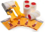 Compact MX 11-Piece Paint Edger Set for Perfect Edges - No Masking Tape Needed