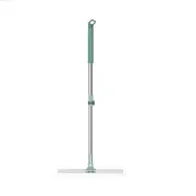 Floor Squeegee Scrubber with Telescopic , Adjustable Handle Silicone N1H8