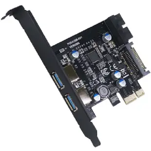 伽利略 PCI-E USB3.0 4埠 擴充卡 Renesas-NEC 晶片(前2-19in+後2) PEN219