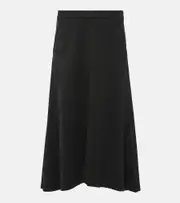 [Dorothee Schumacher] Dorothee Schumacher Emotional Essence jersey midi skirt AU 12 black