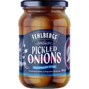 Fehlbergs Onions Pickled 500g