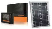 45km 130 Watt solar Powered Electric Fence MB1000i energiser solar kit Gallagher