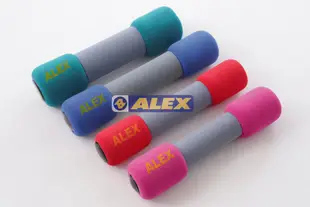 [景鶴運動用品] 德國設計 台灣製造  ALEX C-0705 韻律啞鈴 一盒2入共5磅/2.25公斤鄭多燕