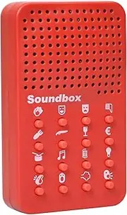 Pumwoy Funny Sound Maker Machine, Sound Effect Machine with 16 Sound Effects, Noise Generator, Sound Generator Sound Machine for Parties, Gifts, Pranks red