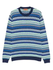 [Missoni] Missoni-Maglione Con Motivo A Zigzag-Uomo 52 IT