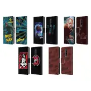 UNIVERSAL MONSTERS THE WOLF MAN LEATHER BOOK WALLET CASE FOR BLACKBERRY ONEPLUS