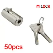 Lot of 50 High Security abloy key style Cylinder Lock for t handle vending 8501