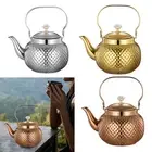 Stainless Steel Teapot Boiling Water Pot with Removable Infuser