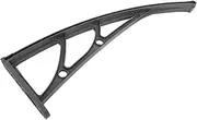GAROZATION Patio Awning Canopy Bracket Window Door Awnings Outdoor Blinds Reinforced Steel Grey