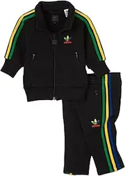 [adidas] Firebird Tracksuit Grun, Black