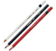 3 X Stabilo-All Pencil WhiteRedBlack