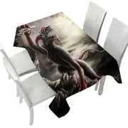 Scary Art the Crematoria Frightening Creature Tablecloth