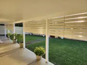 Slat Screens For Sun Or Privacy In Your Outdoor Area - Eg 5 Slats High 2400 Wide