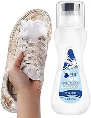 [Generic] Tennis Shoe Cleaner,Portable Sports Multifunctional Remover for Sneakers | 3.38 Oz Brush Head Cleaning Cream Gel, Gentle Sports Shoes, Canvas Shoes
